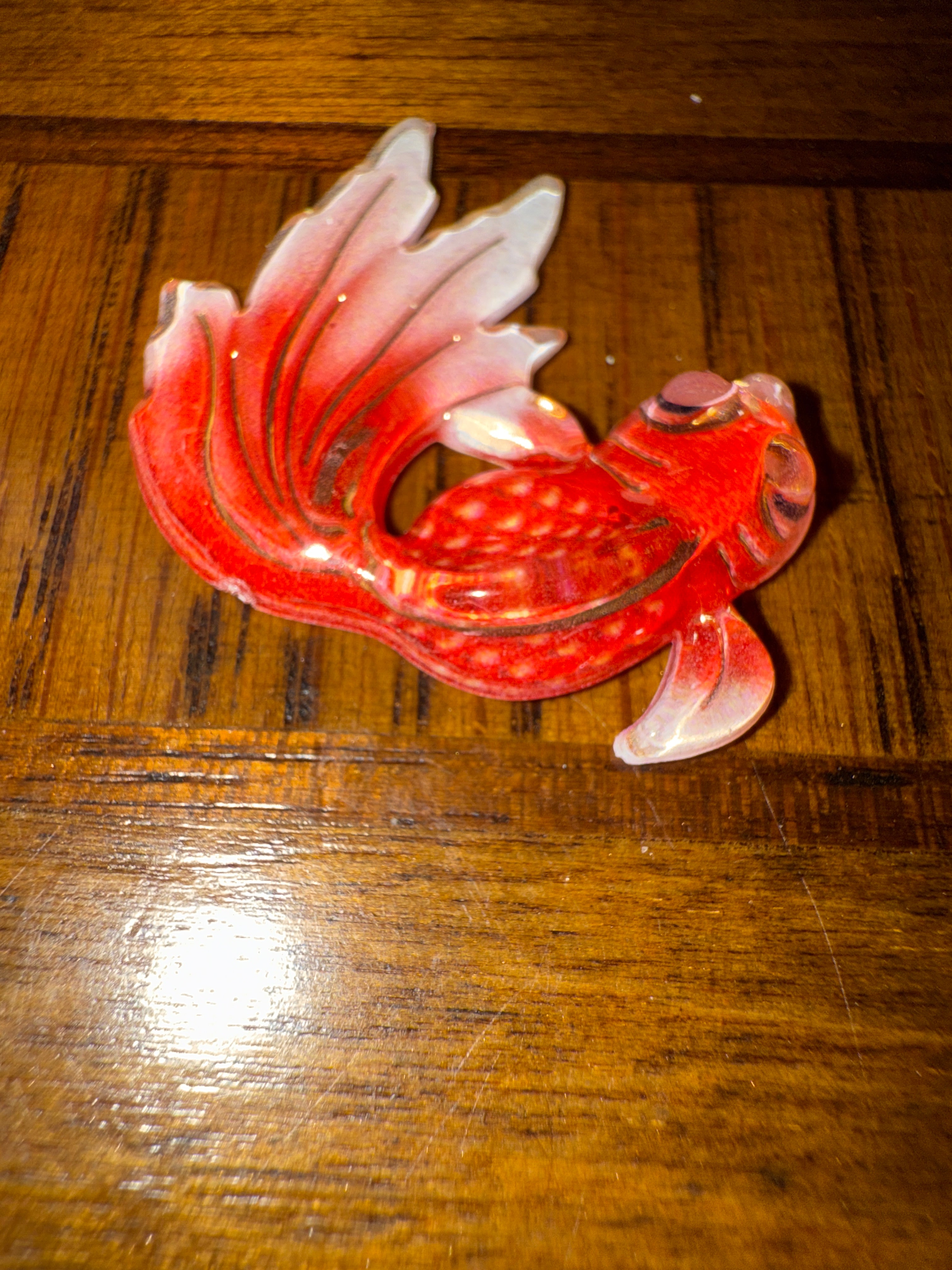 Lucky Koi Fish blind card bag game